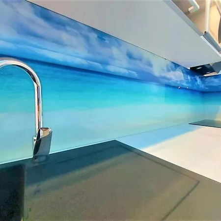 Beach Villa Baska アパート バスカ