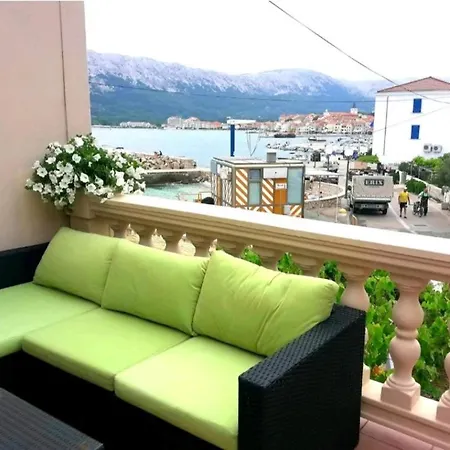 Beach Villa Baska Daire